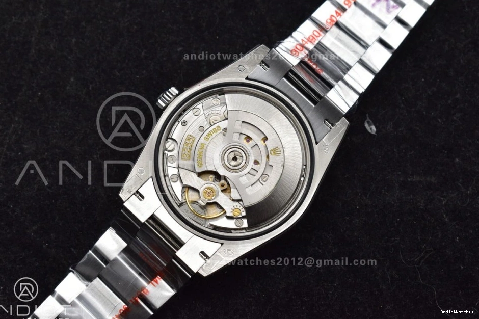 on White (Gain DayDate 688 vr3255 Best Stick V5 President QF 904L SS Dial Roman Weight) Steel Bracelet Unisex 36 Edition 1016